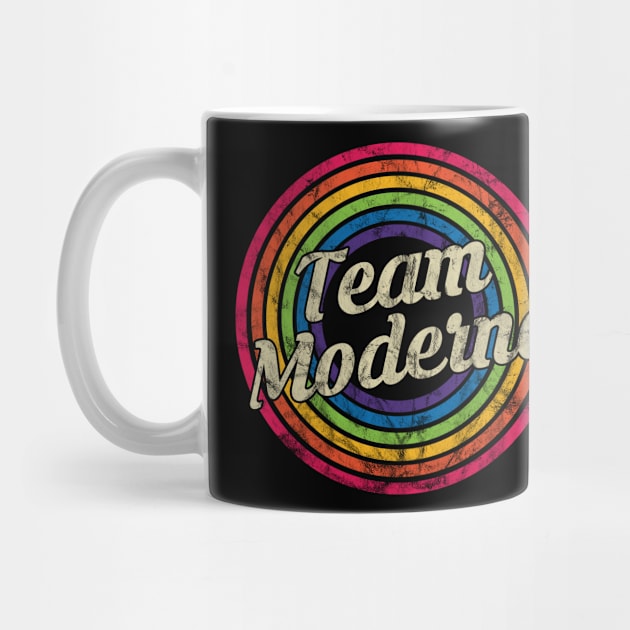 Team Moderna - Retro Rainbow Faded-Style by MaydenArt